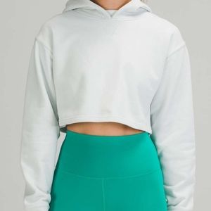 Lululemon All Yours Cropped HoodieOcean Air